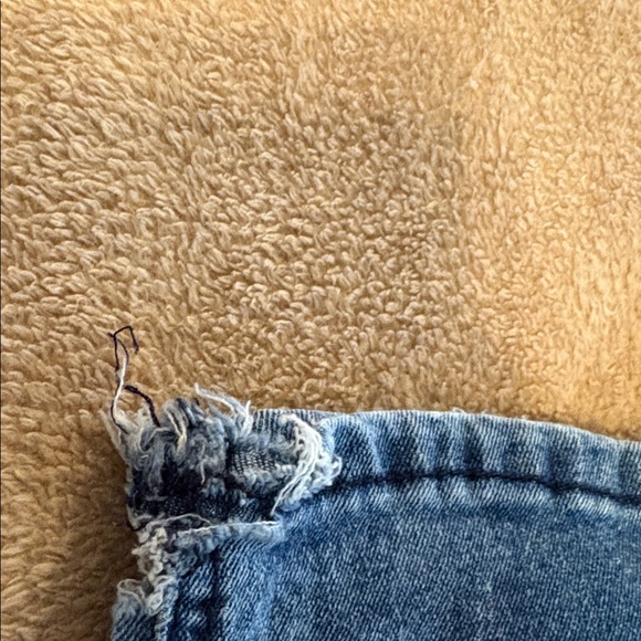 Roma Studio Distressed Denim Overalls Juniors XL - Picture 10 of 10